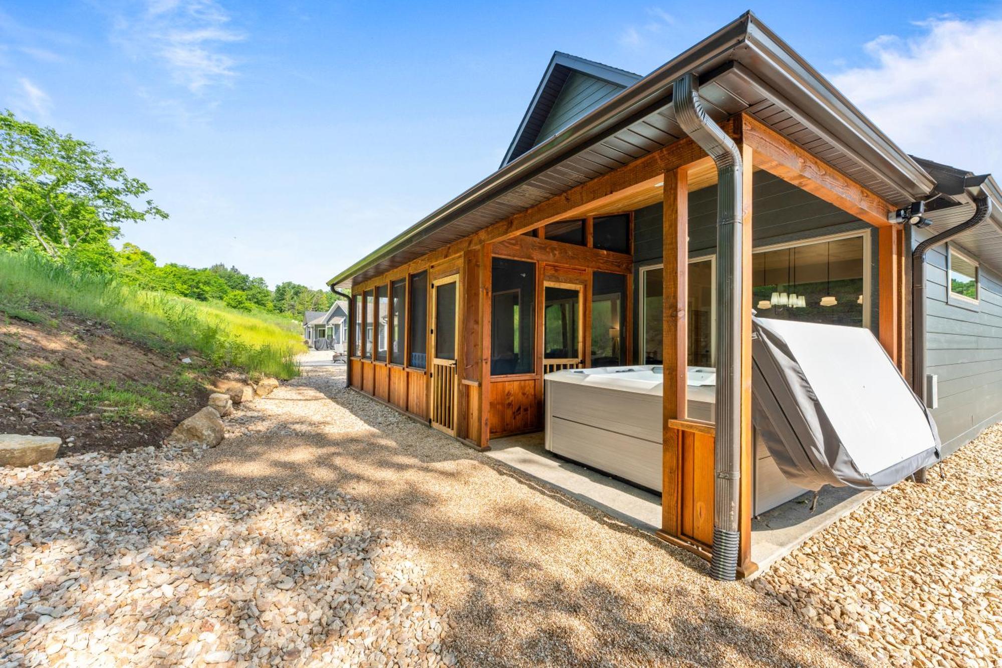 New Ozark Oasis Luxe Cabin Retreat With Hot Tub هوليستر المظهر الخارجي الصورة